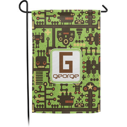 Industrial Robot 1 Garden Flag (Personalized)