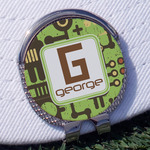 Industrial Robot 1 Golf Ball Marker - Hat Clip