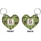 Industrial Robot 1 Heart Keychain (Front + Back)