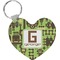 Industrial Robot 1 Heart Keychain (Personalized)