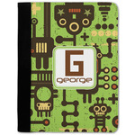 Industrial Robot 1 Notebook Padfolio w/ Name and Initial