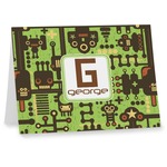 Industrial Robot 1 Note cards (Personalized)