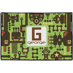 Industrial Robot 1 Door Mat - 36"x24" (Personalized)