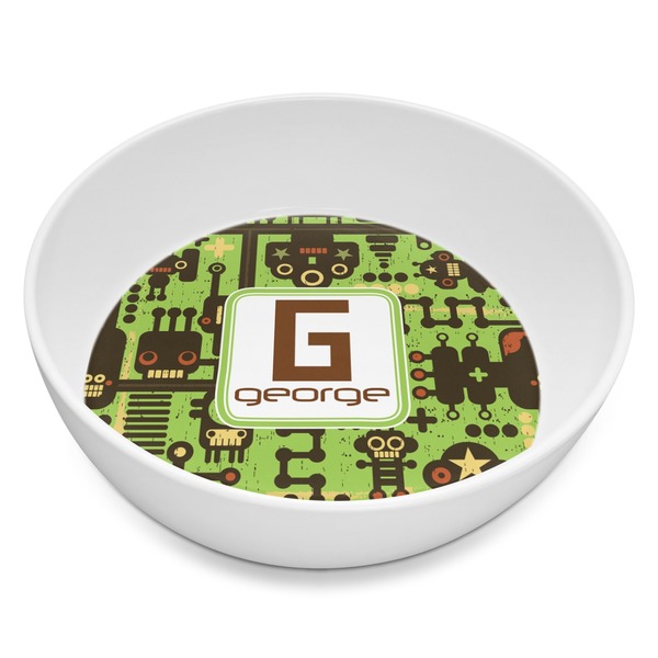 Custom Industrial Robot 1 Melamine Bowl - 8 oz (Personalized)