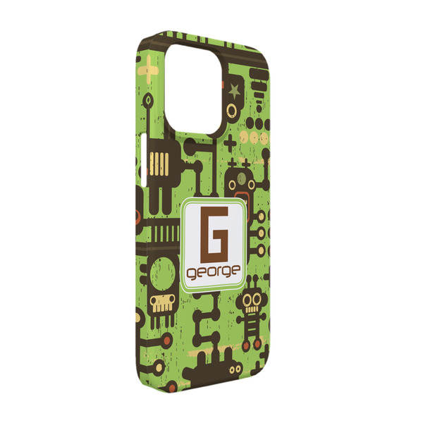 Custom Industrial Robot 1 iPhone Case - Plastic - iPhone 13 (Personalized)