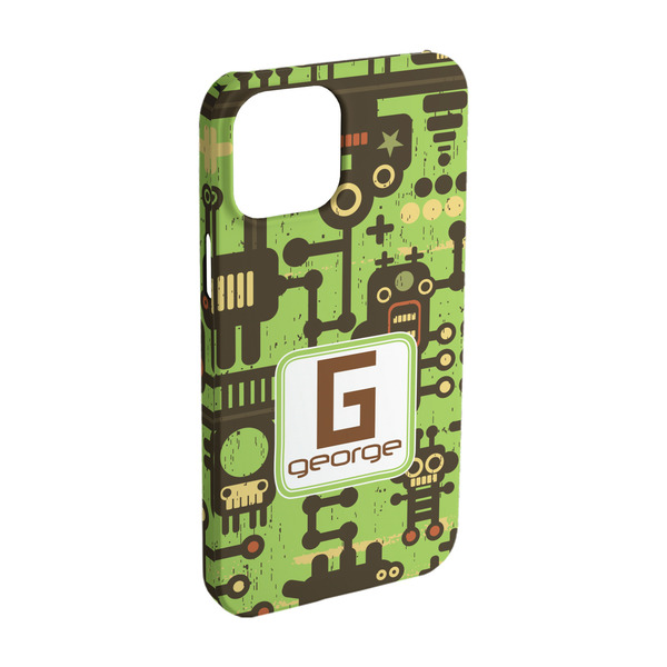 Custom Industrial Robot 1 iPhone Case - Plastic - iPhone 15 Pro (Personalized)