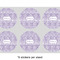 Baby Elephant 3" Multipurpose Round Labels - Sheet