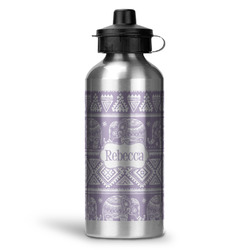Baby Elephant Water Bottle - Aluminum - 20 oz (Personalized)