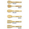 Baby Elephant Bamboo Cooking Utensils Set - Double Sided - APPROVAL