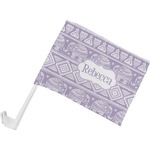 Baby Elephant Car Flag - Small w/ Name or Text