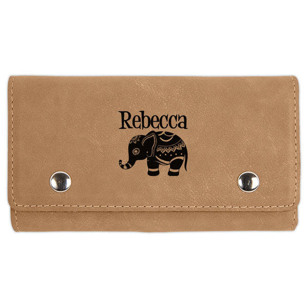 Custom Baby Elephant Cards & Dice Set - Light Brown (Personalized)