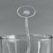 Baby Elephant Clear Plastic 7" Stir Stick - Oval - Main