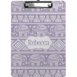 Baby Elephant Clipboard (Letter Size) (Personalized)