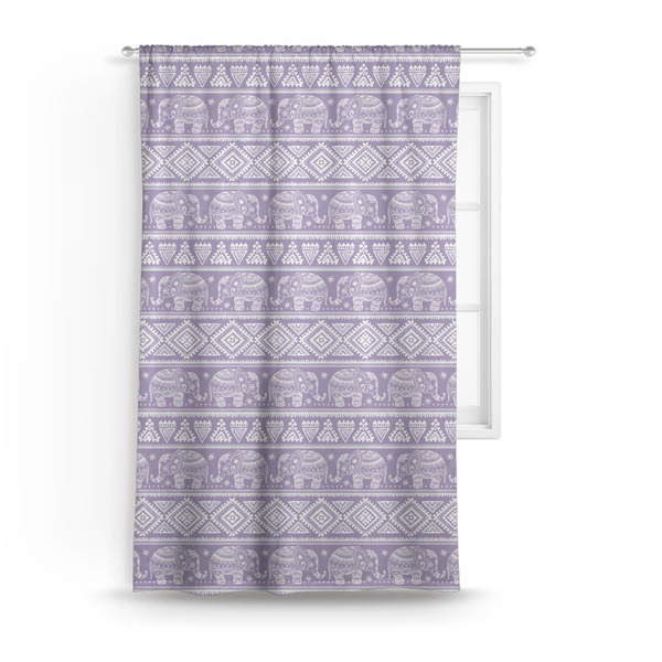 Custom Baby Elephant Curtain Panel - Custom Size