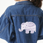 Baby Elephant Large Custom Shape Patch - 2XL