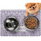 Baby Elephant Dog Food Mat - Small LIFESTYLE