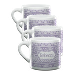 Baby Elephant Double Shot Espresso Cups - Set of 4 (Personalized)