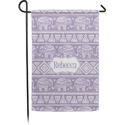 Baby Elephant Garden Flag (Personalized)