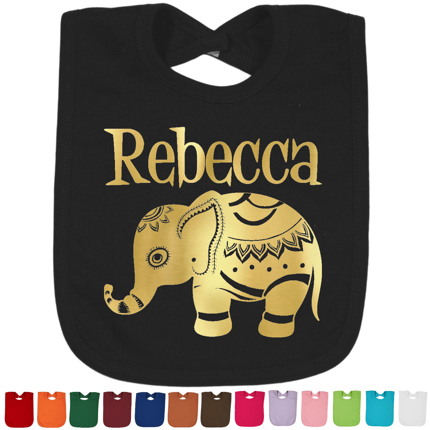 elephant baby bibs