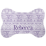 Baby Elephant Bone Shaped Dog Food Mat (Personalized)