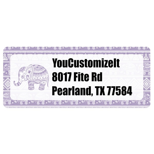 Custom Baby Elephant Return Address Labels (Personalized)
