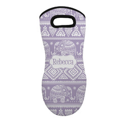 Baby Elephant Neoprene Oven Mitt w/ Name or Text