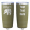 Baby Elephant Olive Polar Camel Tumbler - 20oz - Double Sided - Approval