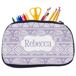 Baby Elephant Neoprene Pencil Case - Medium w/ Name or Text