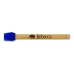 Baby Elephant Silicone Brush - Blue (Personalized)