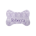 Baby Elephant Bone Shaped Dog Food Mat (Small) (Personalized)