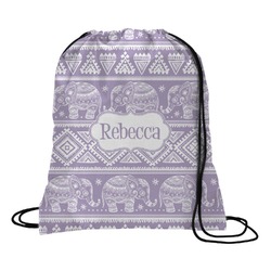 Baby Elephant Drawstring Backpack - Large (Personalized)