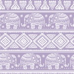 Baby Elephant Wallpaper & Surface Covering (Peel & Stick 24"x 24" Sample)