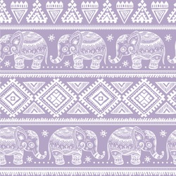 Baby Elephant Wallpaper & Surface Covering (Peel & Stick 24"x 24" Sample)