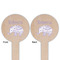 Baby Elephant Wooden 6" Food Pick - Round - Double Sided - Front & Back