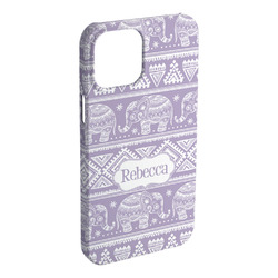 Baby Elephant iPhone Case - Plastic (Personalized)