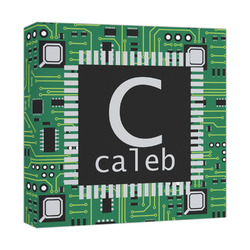 Circuit Board Canvas Print - 12x12 (Personalized)