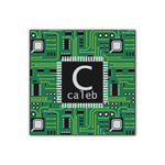 Circuit Board Wood Print - 12x12 (Personalized)