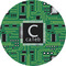 Circuit Board 2" Multipurpose Round Labels - Single Sticker