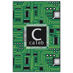 Circuit Board Wood Print - 20x30 (Personalized)