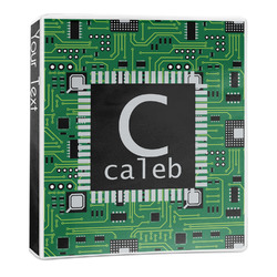 Circuit Board 3-Ring Binder - 1 inch (Personalized)