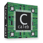 Circuit Board 3 Ring Binder - Full Wrap - 3" (Personalized)