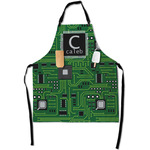 Circuit Board Apron With Pockets w/ Name and Initial