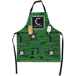 Circuit Board Apron With Pockets w/ Name and Initial