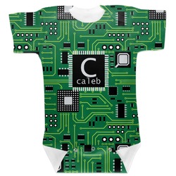 Circuit Board Baby Bodysuit 6-12 (Personalized)