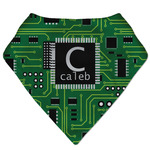 Circuit Board Bandana Bib (Personalized)