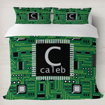 Circuit Board Duvet Cover Set - King (Personalized)