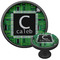 Circuit Board Cabinet Knob - Black - Multi Angle