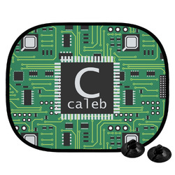 Circuit Board Car Side Window Sun Shade (Personalized)