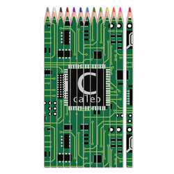 Circuit Board Colored Pencils (Personalized)