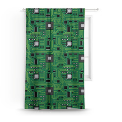 Circuit Board Curtain Panel - Custom Size